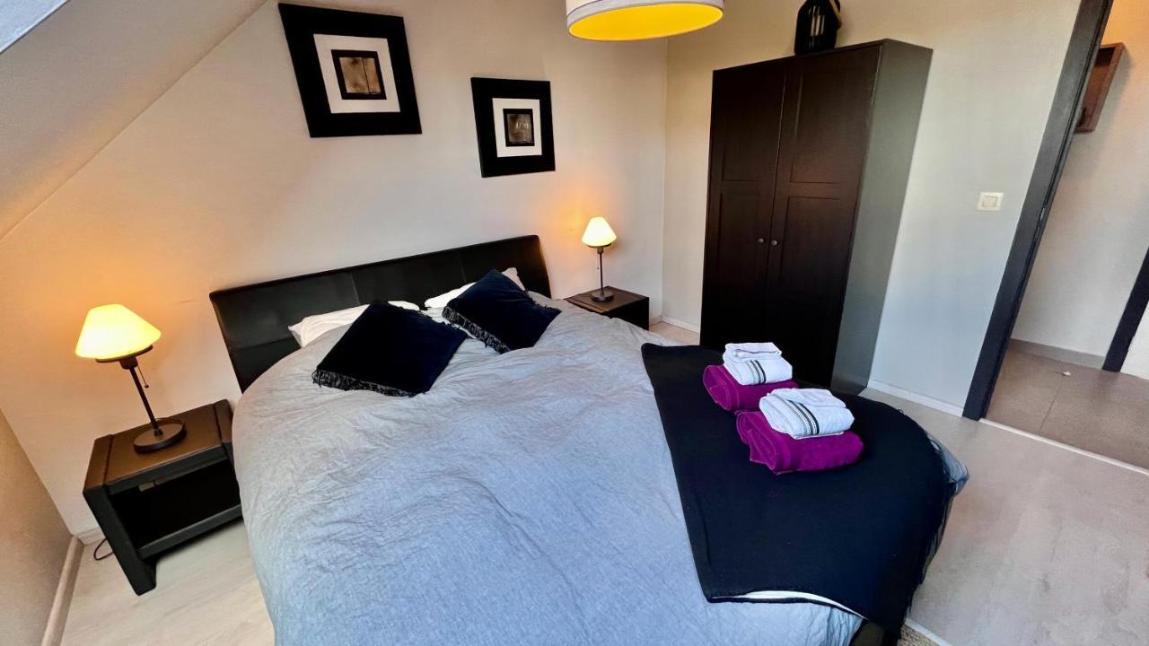 Loft En Duplex Avec Terrasse 3 Chambres Proche Pairi Daiza مونس المظهر الخارجي الصورة