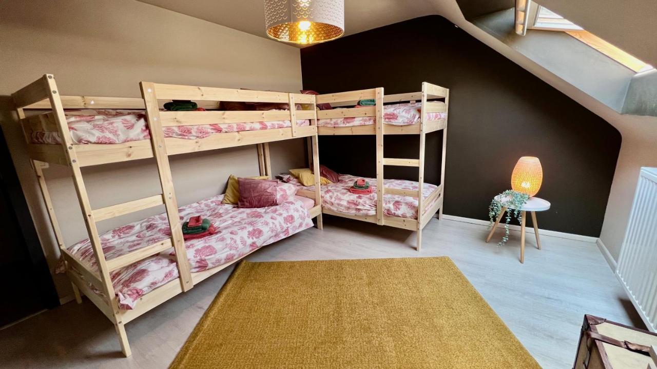Loft En Duplex Avec Terrasse 3 Chambres Proche Pairi Daiza مونس المظهر الخارجي الصورة